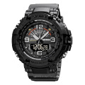 Skmei 1617 japan movement watch 5 atm waterproof analog digital sport wrist watch men